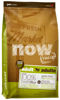 Сухой корм для собак Now Fresh Adult для мелких пород беззерновой с индейкой уткой и овощами 2.72кг