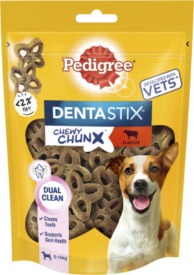Лакомство для собак Pedigree Dentastix Жевательные кусочки со вкусом говядины 68г