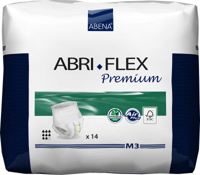 Подгузники для взрослых Abena Abri-Flex 3 размер M 14шт