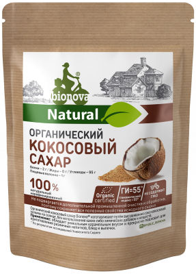 Сахар Bionova Органический кокосовый 200г