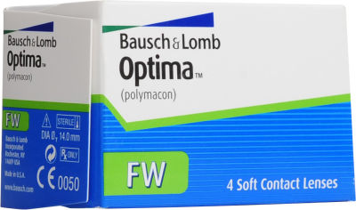 Контактные линзы Линзы Optima FW Квартальные -2.00/14.0/8.7 4шт