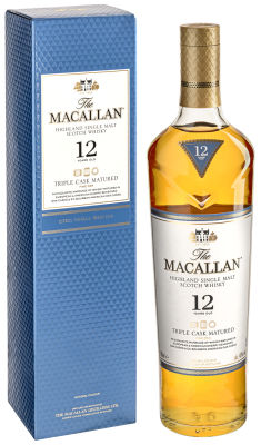Виски Macallan Triple Cask 12 лет 40% 0.7л