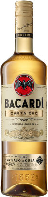 Ром Bacardi Carta Oro золотой 40% 0.5л